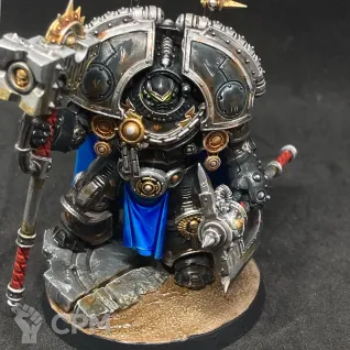 Описание картинки Legiones Astartes: Saturnine Praetor от Danon по цене 3 400руб | Свободный Рынок Миниатюр - СРМ