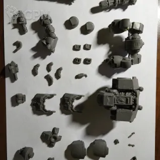 Описание картинки Redemptor dreadnought от Toni по цене 100руб | Свободный Рынок Миниатюр - СРМ