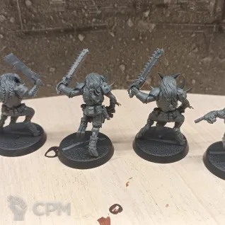 Описание картинки Chaos Beastmen от Artiz по цене 100руб | Свободный Рынок Миниатюр - СРМ