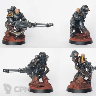 Описание картинки Iron Warriors. Heavy support squad. от Ravechwood по цене 1 800руб | Свободный Рынок Миниатюр - СРМ