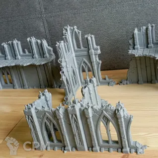 Описание картинки Ruins of the empire от Denisronzar по цене 2 000руб | Свободный Рынок Миниатюр - СРМ