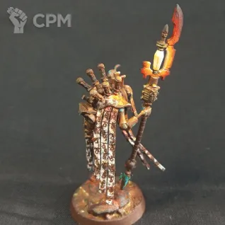 Описание картинки Necron Plasmancer от Greebnick по цене 100руб | Свободный Рынок Миниатюр - СРМ