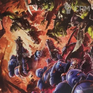 Описание картинки Warhammer 40000 Introductory Set поле+картонный террейн+книжка от TRNK по цене 100руб | Свободный Рынок Миниатюр - СРМ