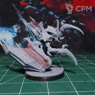Описание картинки Winged Tyranid Prime от Lazurith по цене 100руб | Свободный Рынок Миниатюр - СРМ