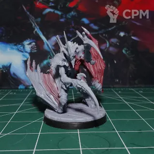 Описание картинки Winged Tyranid Prime от Lazurith по цене 100руб | Свободный Рынок Миниатюр - СРМ