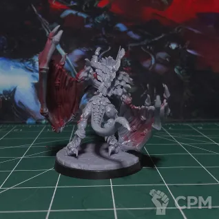 Описание картинки Winged Tyranid Prime от Lazurith по цене 100руб | Свободный Рынок Миниатюр - СРМ