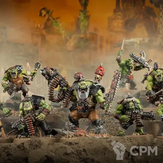 Описание картинки Armageddon Orks Boyz - оригинал (1) от Gregor98 по цене 1 000руб | Свободный Рынок Миниатюр - СРМ