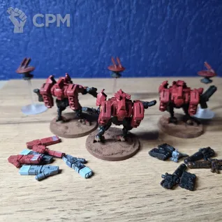 Описание картинки Crisis battlesuit 4 оригинал от omegon92 по цене 100руб | Свободный Рынок Миниатюр - СРМ