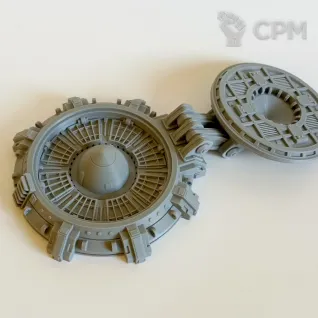 Описание картинки Ракетная шахта от Printopocalypse 3D по цене 800руб | Свободный Рынок Миниатюр - СРМ