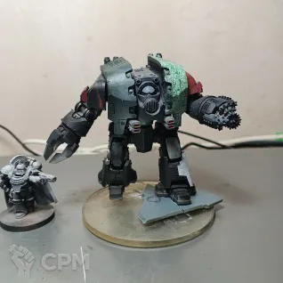 Описание картинки Leviathan Dreadnought/Левиафан от Арс ус по цене 100руб | Свободный Рынок Миниатюр - СРМ