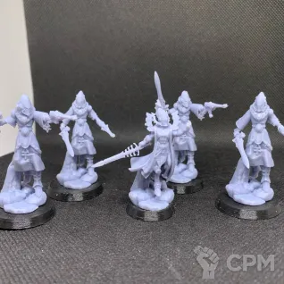 Описание картинки Warlock conclave + Farseer от Хитрый гретчин  по цене 400руб | Свободный Рынок Миниатюр - СРМ