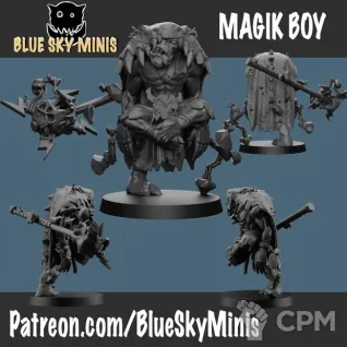 Описание картинки Weirdboy от СыЧСмерти  по цене 100руб | Свободный Рынок Миниатюр - СРМ