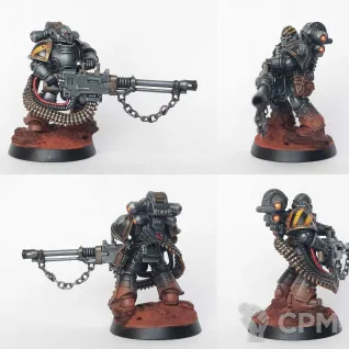 Описание картинки Iron Warriors. Heavy support squad. от Ravechwood по цене 1 800руб | Свободный Рынок Миниатюр - СРМ
