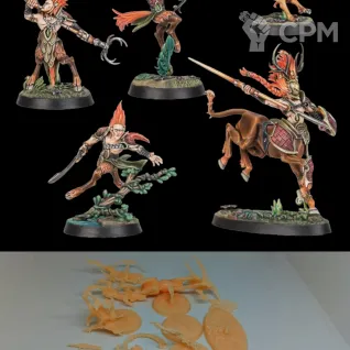 Описание картинки Skaeth's Wild Hunt от Орки с наГорки по цене 200руб | Свободный Рынок Миниатюр - СРМ