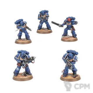 Описание картинки [GW] Armageddon - Intercessor Squad 5 уникальных моделей из интро сета от TRNK по цене 100руб | Свободный Рынок Миниатюр - СРМ