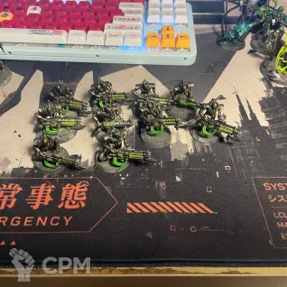 Описание картинки Necron Immortals от Warp_shop по цене 100руб | Свободный Рынок Миниатюр - СРМ