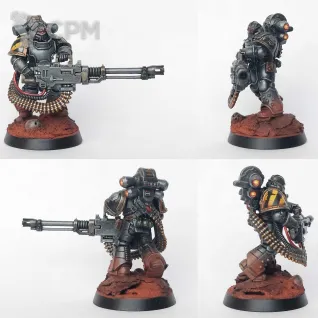 Описание картинки Iron Warriors. Heavy support squad. от Ravechwood по цене 1 800руб | Свободный Рынок Миниатюр - СРМ