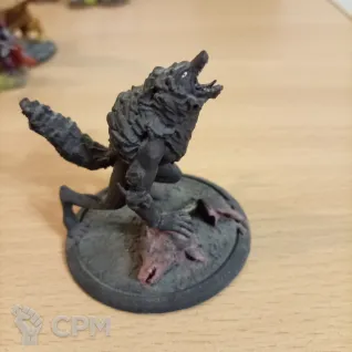 Описание картинки Оборотень от Дварф-торговец по цене 100руб | Свободный Рынок Миниатюр - СРМ