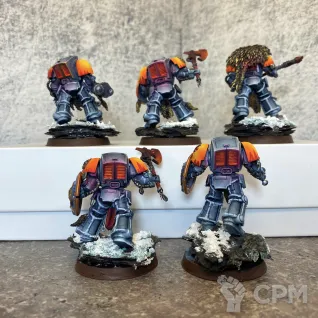 Описание картинки Wolf Guard Terminators от WarBoss  по цене 100руб | Свободный Рынок Миниатюр - СРМ