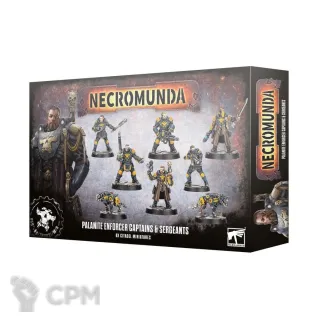 Описание картинки Набор миниатюр Warhammer Necromunda Palanite Enforcer Captains and Sergeants от Дауран по цене 4 500руб | Свободный Рынок Миниатюр - СРМ