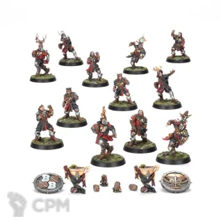 Описание картинки Bretonnian Blood Bowl Team: The Brionne Barons от Dark Heresy по цене 2 090руб | Свободный Рынок Миниатюр - СРМ