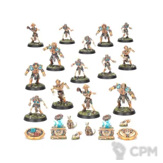 Описание картинки Tomb Kings Blood Bowl Team: The Nehekhara Nightmares от Dark Heresy по цене 2 090руб | Свободный Рынок Миниатюр - СРМ