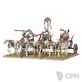 Описание картинки 3x Skeleton Chariots, оригинал на литниках от Пилорама по цене 4 000руб | Свободный Рынок Миниатюр - СРМ