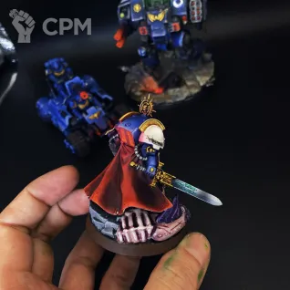 Описание картинки Ultramarines. Небольшая группа от WarBoss  по цене 100руб | Свободный Рынок Миниатюр - СРМ