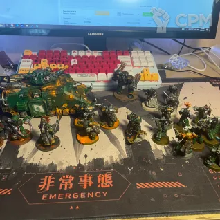 Описание картинки Space Marine's Salamanders армия от Warp_shop по цене 100руб | Свободный Рынок Миниатюр - СРМ