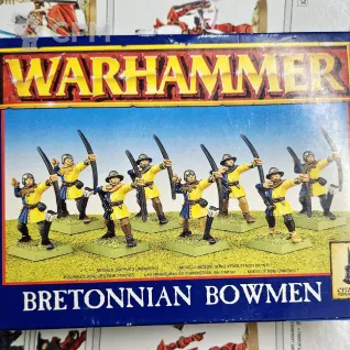 Описание картинки Bretonnian Bowmen от Trazyn's Collection по цене 100руб | Свободный Рынок Миниатюр - СРМ