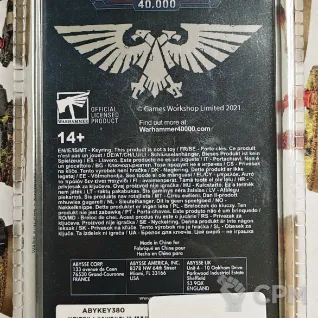 Описание картинки Ultramarines Keychain . Брелок Ультрамаринов от Trazyn's Collection по цене 100руб | Свободный Рынок Миниатюр - СРМ
