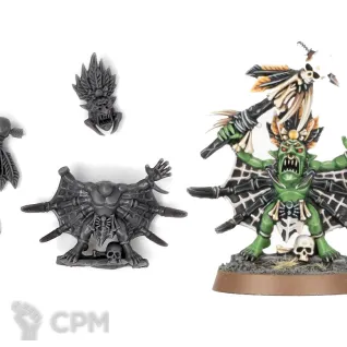Описание картинки Arachnarok Spider Shaman от LooneShroomFoundry по цене 100руб | Свободный Рынок Миниатюр - СРМ