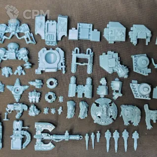 Описание картинки Bjorn the Fell-Handed / Murderfang / Wulfen Dreadnought[СКАН] от MiniTrilobite по цене 350руб | Свободный Рынок Миниатюр - СРМ