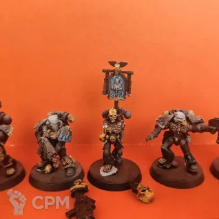 Описание картинки 5 Damed Space Marines от xaosxpand по цене 100руб | Свободный Рынок Миниатюр - СРМ