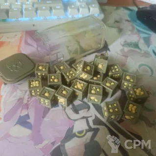 Описание картинки DEATH GUARD DICE от WoodyBoston по цене 3 500руб | Свободный Рынок Миниатюр - СРМ