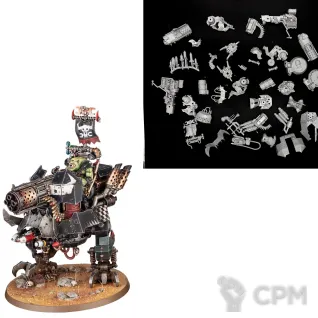 Описание картинки Big Mek Dakkarig armageddon от Логово Каракатицы  по цене 100руб | Свободный Рынок Миниатюр - СРМ