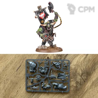 Описание картинки Warboss от Artsart по цене 100руб | Свободный Рынок Миниатюр - СРМ