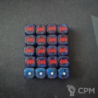 Описание картинки 20 кубов Night Lords от Icemad по цене 100руб | Свободный Рынок Миниатюр - СРМ