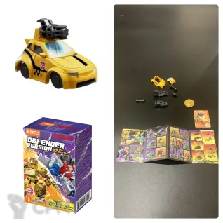 Описание картинки BLOKEES Transformers - Bumblebee Vehicle &amp; Coin (1/12) от ZvZ Bitz Shop по цене 350руб | Свободный Рынок Миниатюр - СРМ