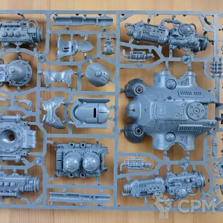 Описание картинки Dominus| Castellan | Valiant| Chaos Knight Tyrant, оригинал на литниках от Пилорама по цене 9 000руб | Свободный Рынок Миниатюр - СРМ