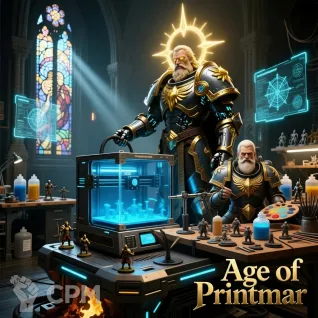 Описание картинки Печать миниатюр под заказ от Age of Printmar по цене 1руб | Свободный Рынок Миниатюр - СРМ