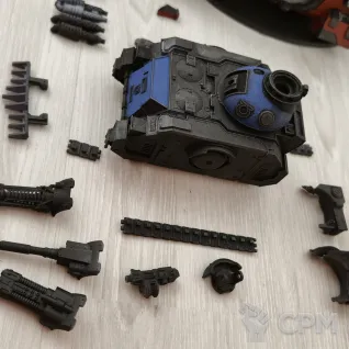 Описание картинки Predator ultramarines от User38558 по цене 100руб | Свободный Рынок Миниатюр - СРМ