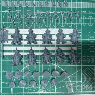 Описание картинки Chaos Dwarfs Warriors от Recruiter по цене 600руб | Свободный Рынок Миниатюр - СРМ