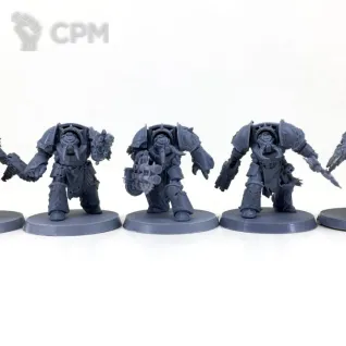 Описание картинки Chaos Terminator Squad от Doom Brigade по цене 100руб | Свободный Рынок Миниатюр - СРМ