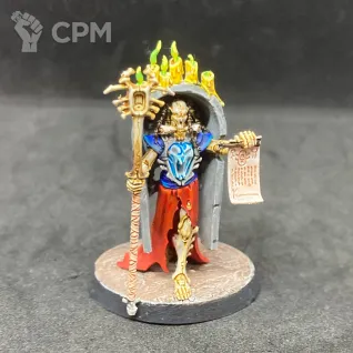 Описание картинки Vokmortian, Master of the Bone-tithe от Danon по цене 100руб | Свободный Рынок Миниатюр - СРМ