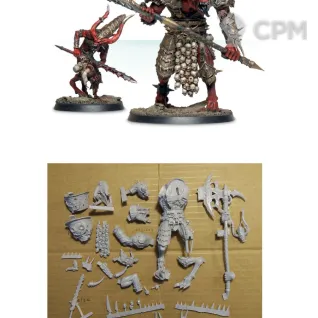 Описание картинки KHORNE DAEMON PRINCE AND HERALD от Plants vs Zombies по цене 100руб | Свободный Рынок Миниатюр - СРМ