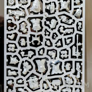 Описание картинки Ironhead Squat Charter Masters and Drill Masters от Dark Heresy по цене 2 700руб | Свободный Рынок Миниатюр - СРМ