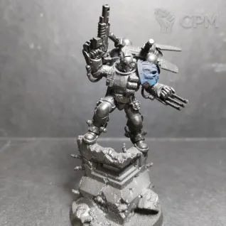 Описание картинки Chaos Lord with Jump Pack от Juice по цене 100руб | Свободный Рынок Миниатюр - СРМ