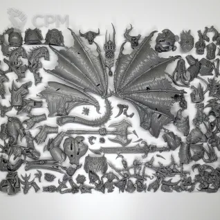 Описание картинки Daemon Prince от Doom Brigade по цене 100руб | Свободный Рынок Миниатюр - СРМ