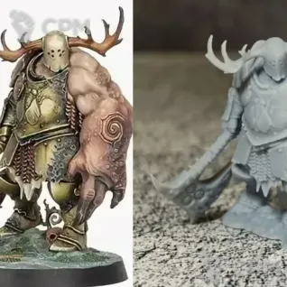 Описание картинки Darkwater Mulgoth the Cleaver от 3Д-Печка по цене 200руб | Свободный Рынок Миниатюр - СРМ